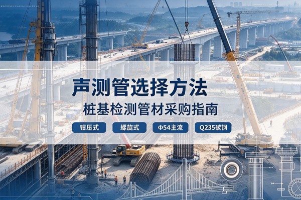 西双版纳声测管选型标准