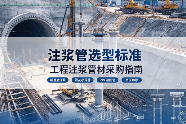西双版纳注浆管选型标准